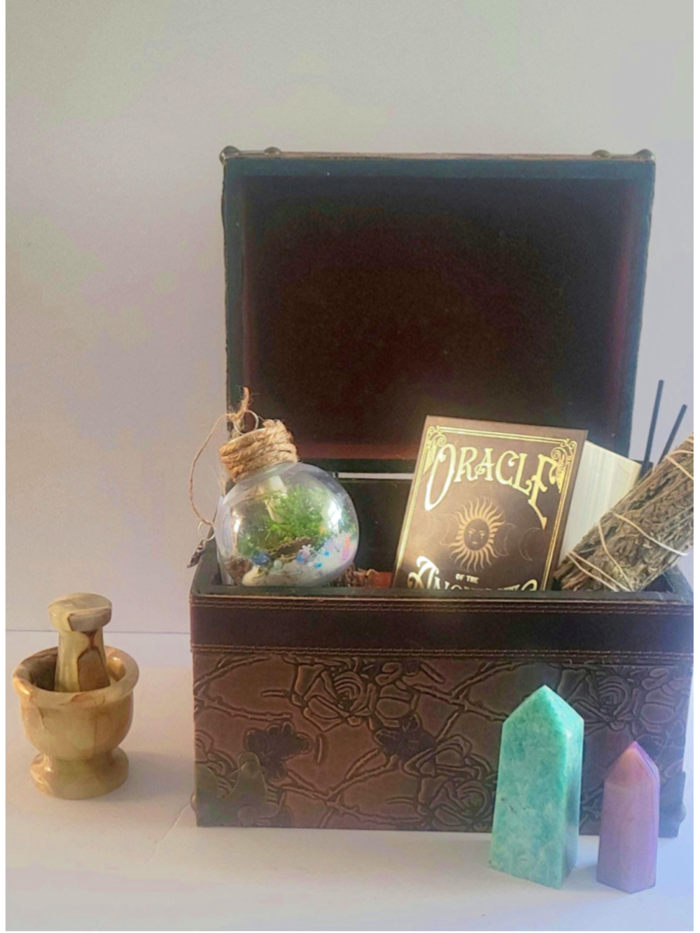 Witch Ball, Mermaid Dreams Scented Intent Orb – Harmony & Tranquility
